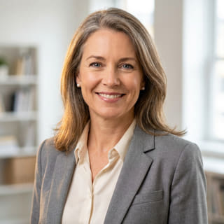 Sarah Coleman, listed as Chief Financial Officer at Spear Wertholm, in a profile image